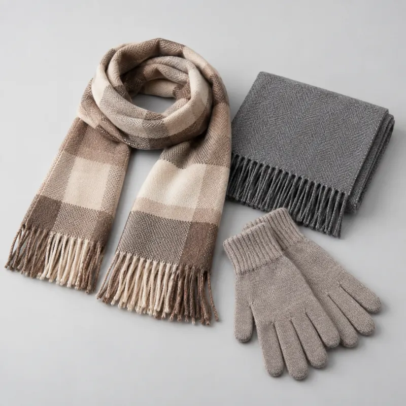 Gloves, scarves and mufflers — Similar product shown