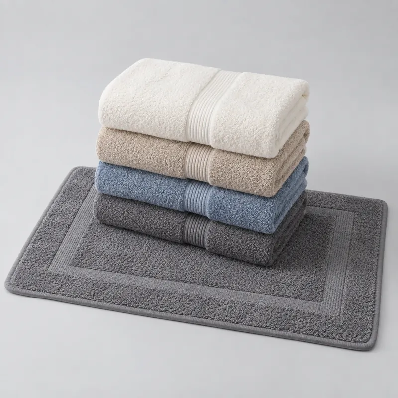 Towels and bath — Similar product shown