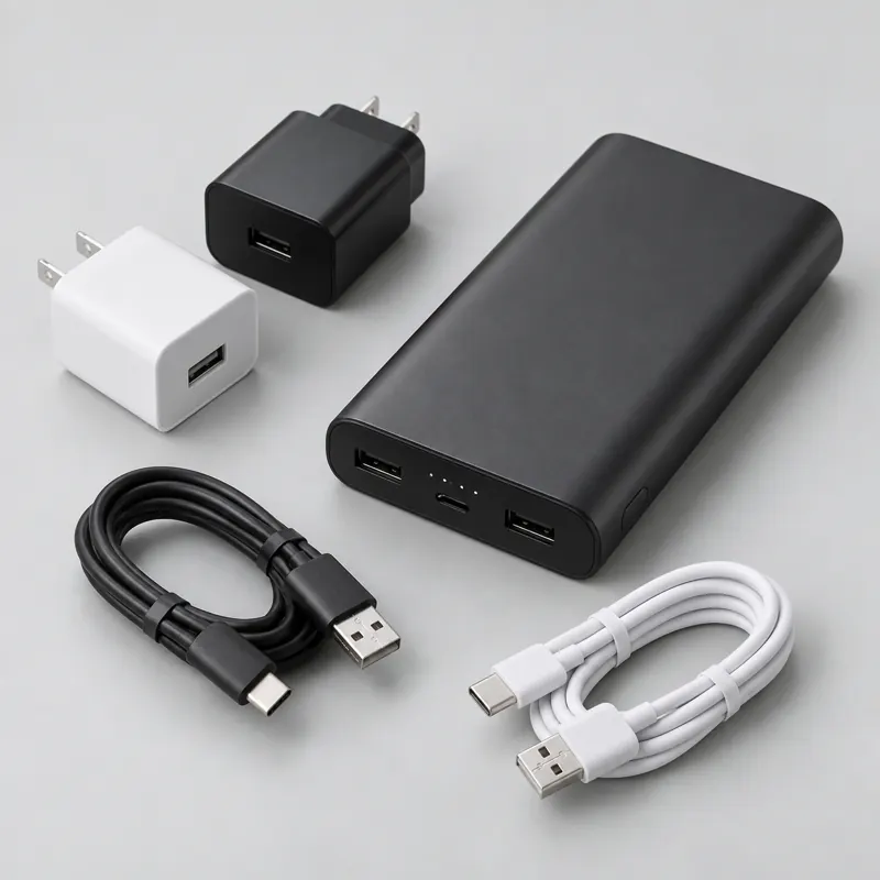 Chargers, cables and power banks — Similar product shown